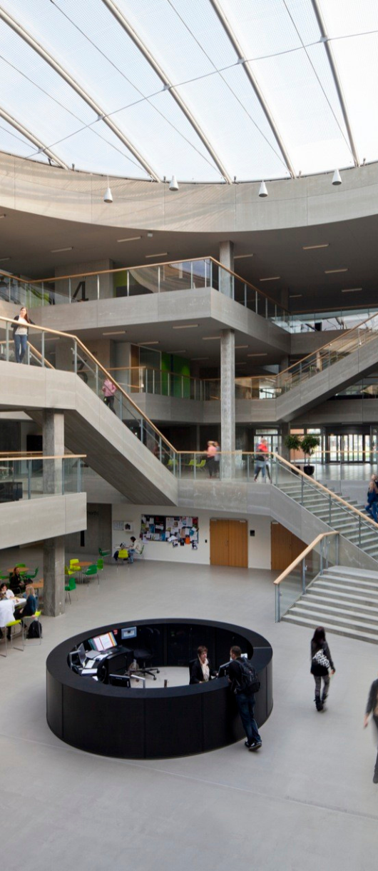 Image of the Via university campus in Denmark