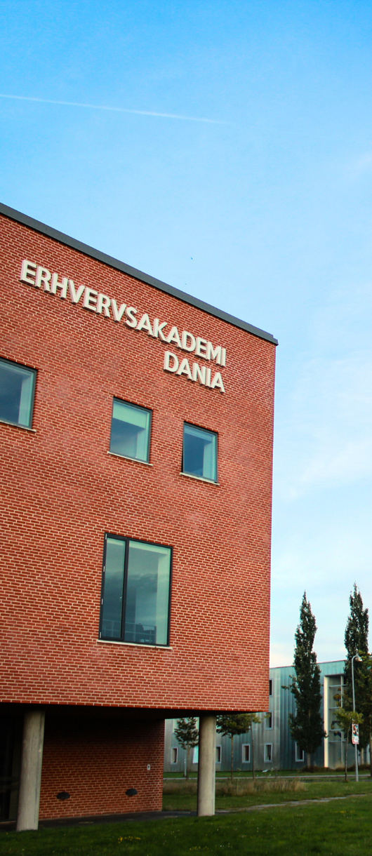 Image of the Dania Academy campus in Denmark