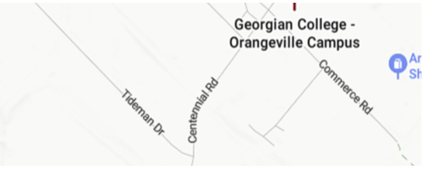 Orangeville Parking Map