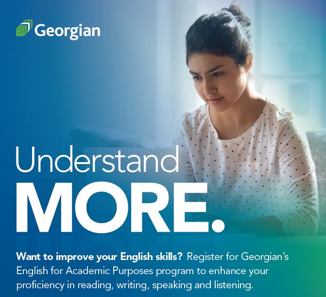 Understand more and improve your English skills with Georgian's English for Academic Purposes program