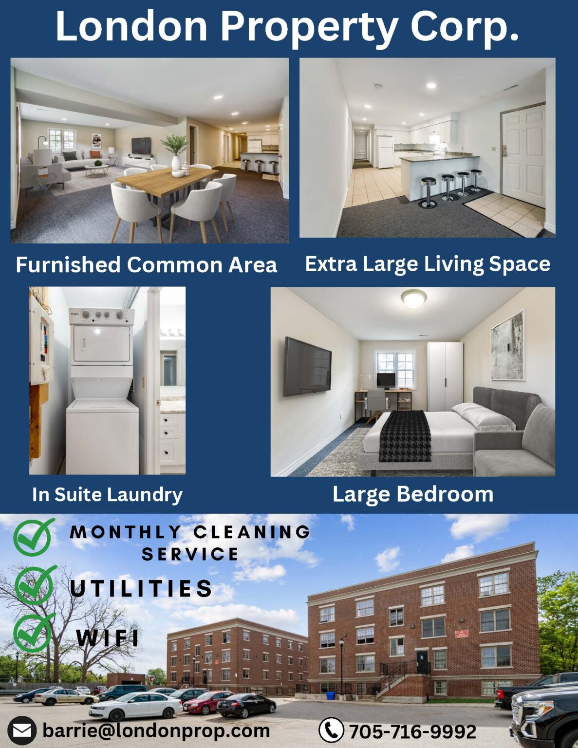 Off campus housing at College