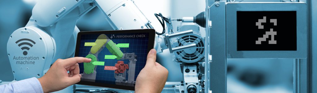 industrial automation at a plant