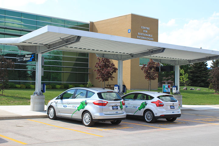 EV charging stations