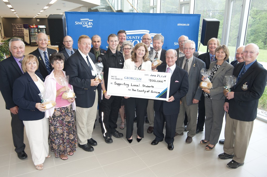 Residents benefit from County of Simcoe's investment in education