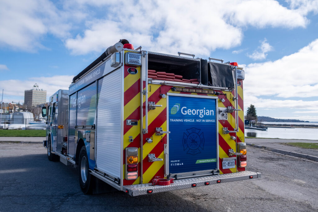 New fire truck for Georgian College.