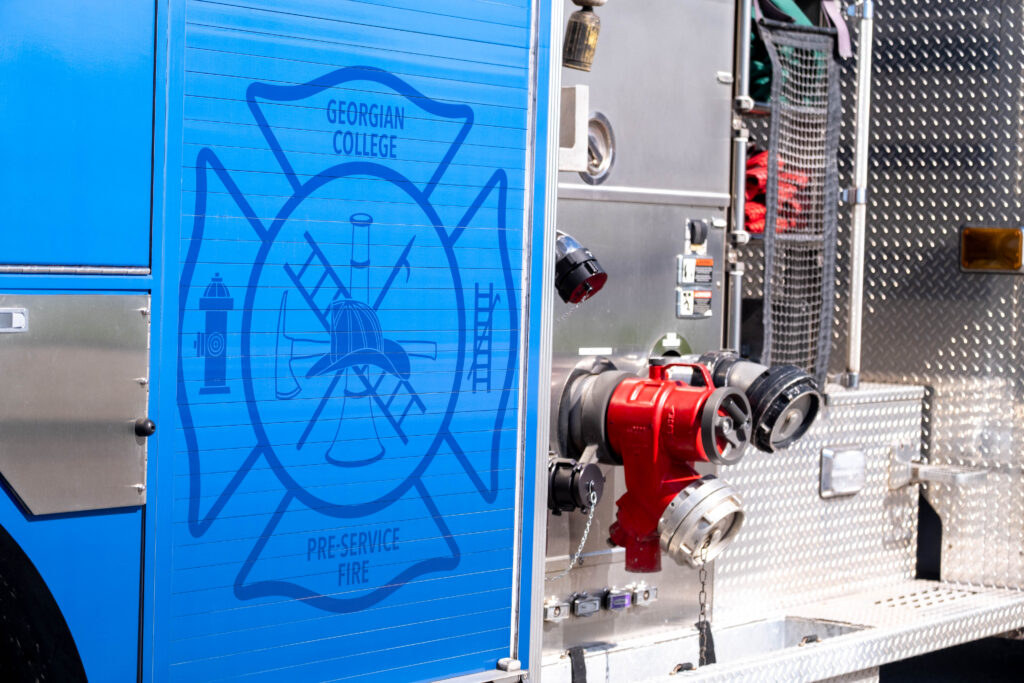 Georgian College new fire truck.