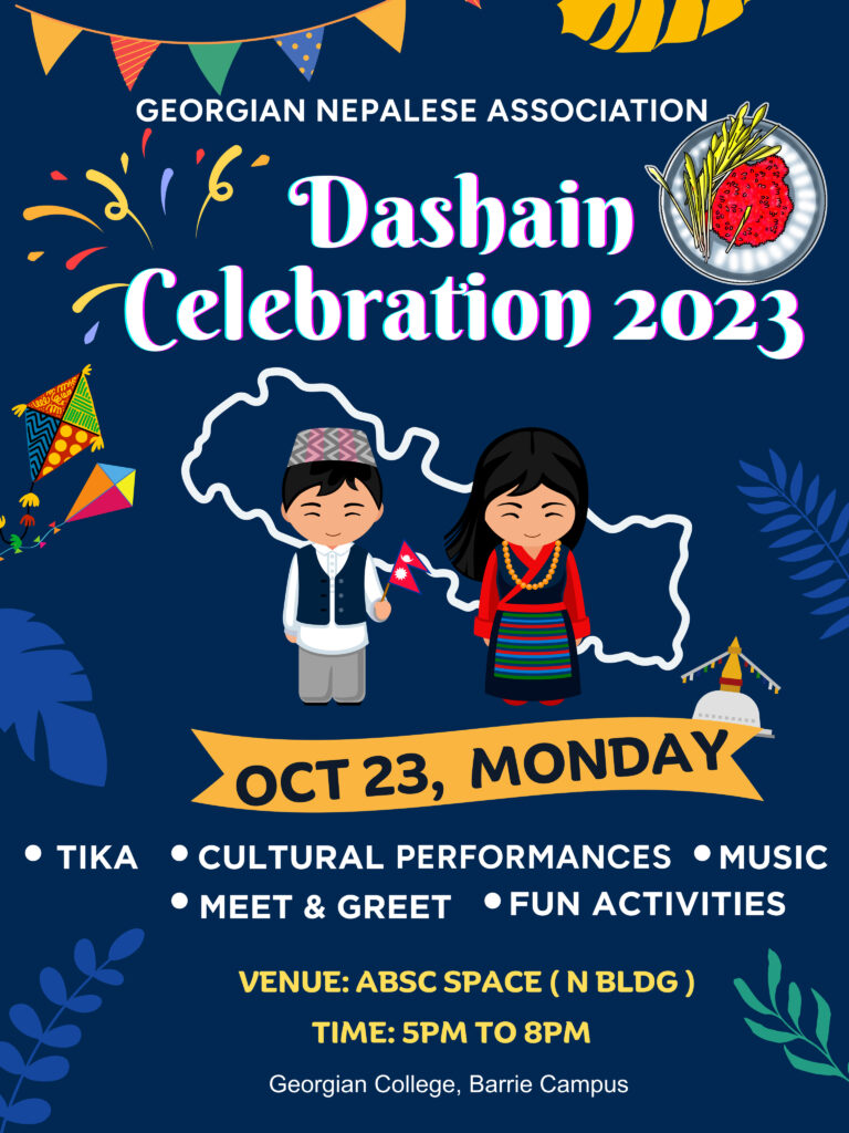 Dashain poster 2023