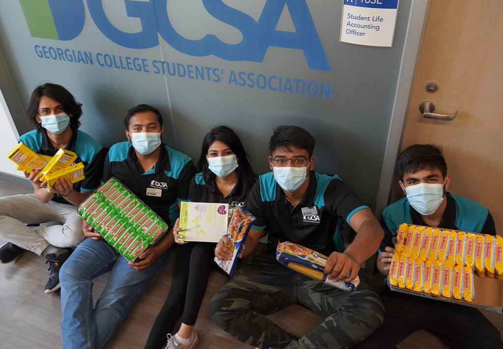 GCSA council outside FoodLocker