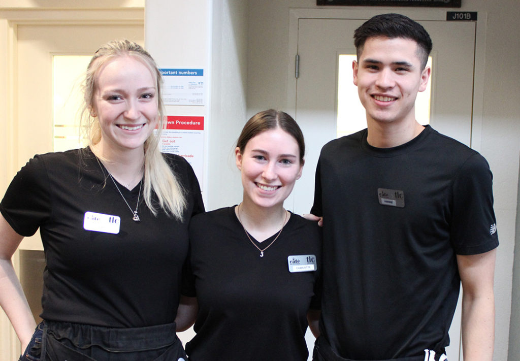 Group of student employees