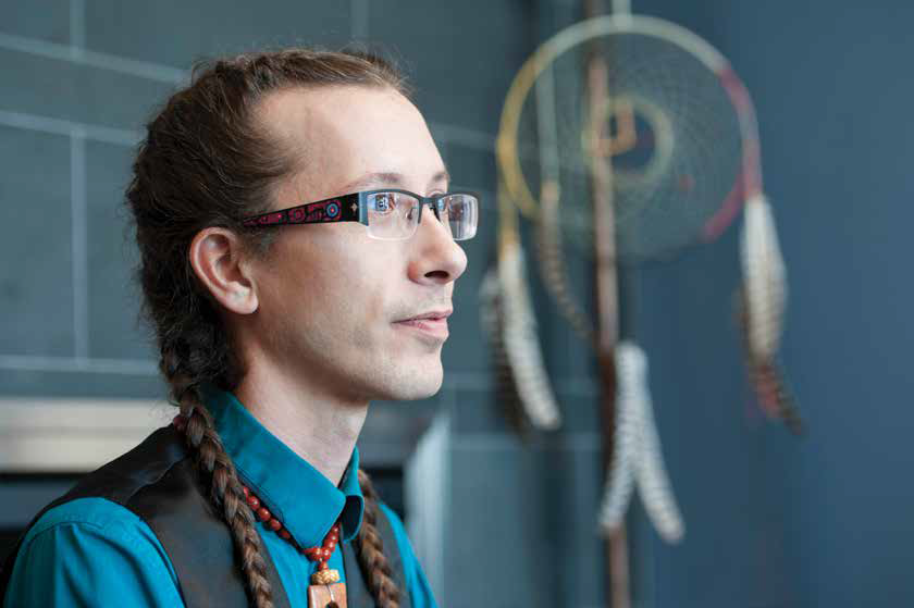 Georgian College Aborigional Community and Social Development alumnus Andrew Baker