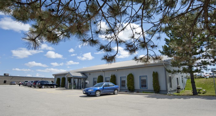 Georgian College Orangeville Campus in the fall