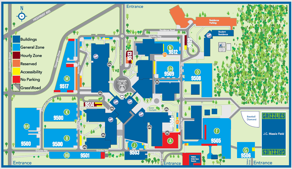 Barrie-Campus-Map