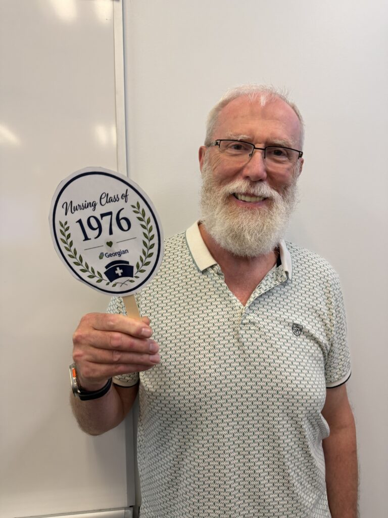Members of the Class of 1976 at their reunion.
