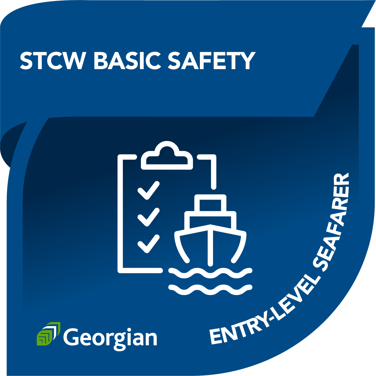 STCW Basic Safety module badge