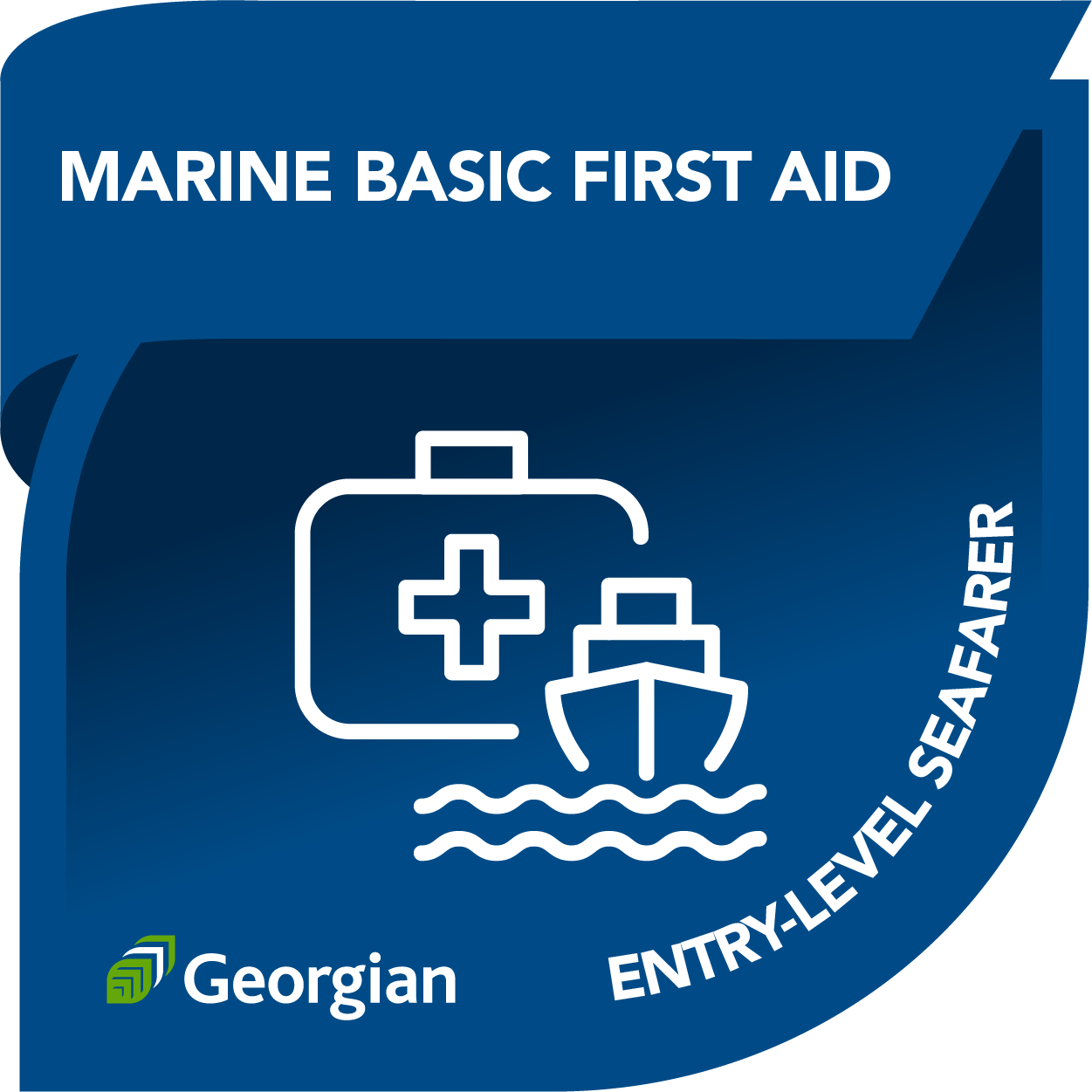 Marine Basic First Aid badge