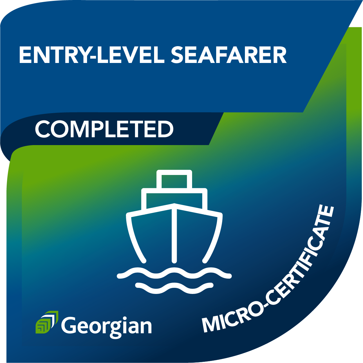 Entry-level Seafarer micro-credential
