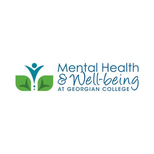 The Georgian College Mental Health and Wellbeing logo.