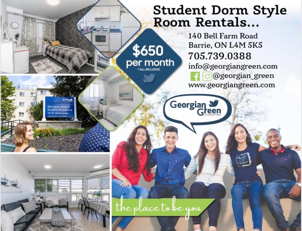 Off campus housing at College