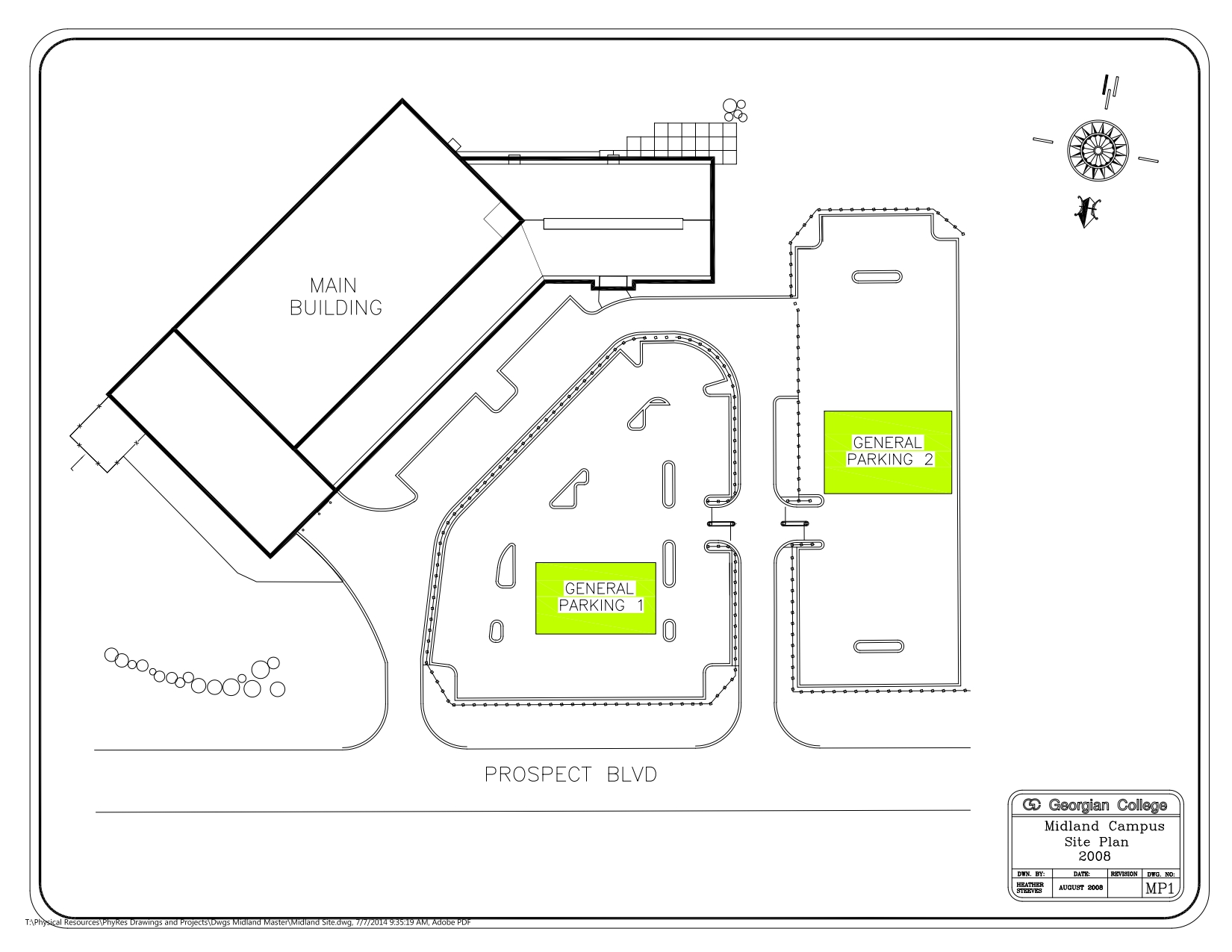 Midland Campus Map