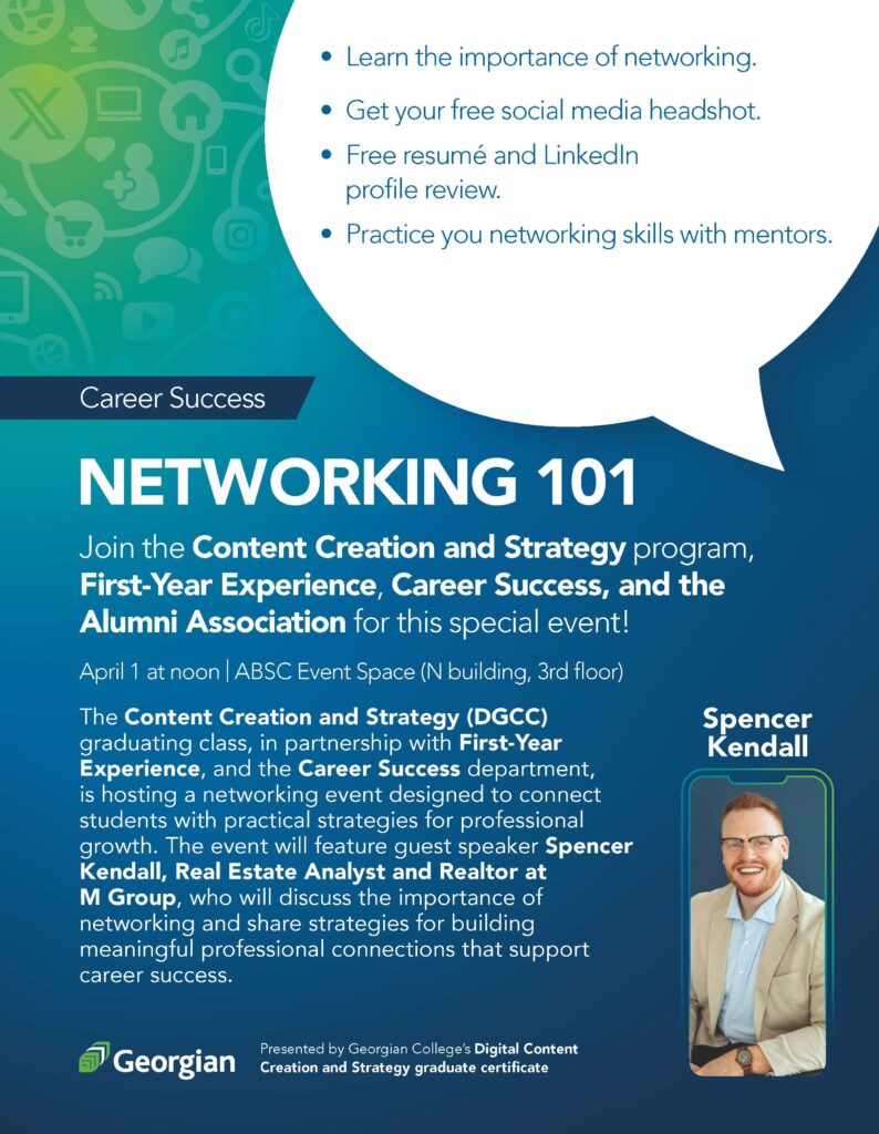 Networking 101 - Event | Georgian College