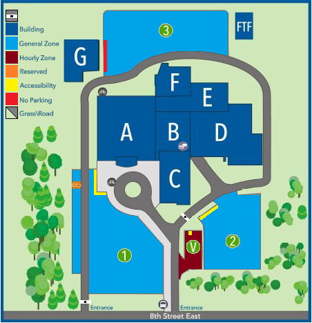 Owen Sound Parking Map