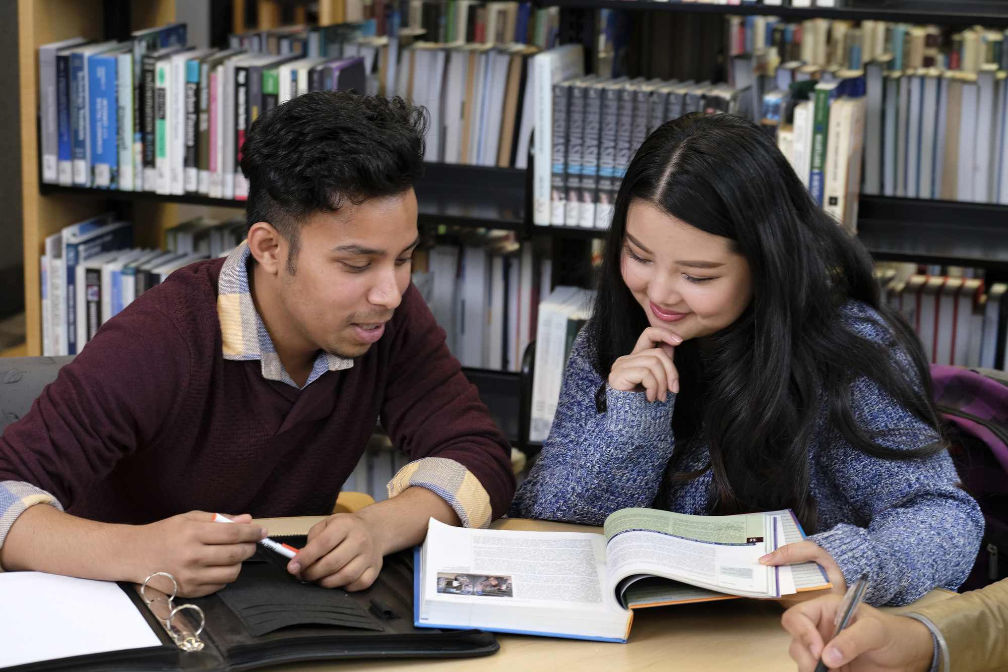 International Students in the Library