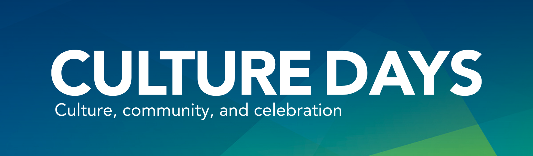 Culture Days - Culture, community, and celebration