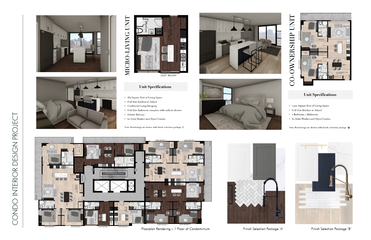 The Global Furniture Group Scholarship for Excellence in Interior Design Cassandra Haire Pg.1