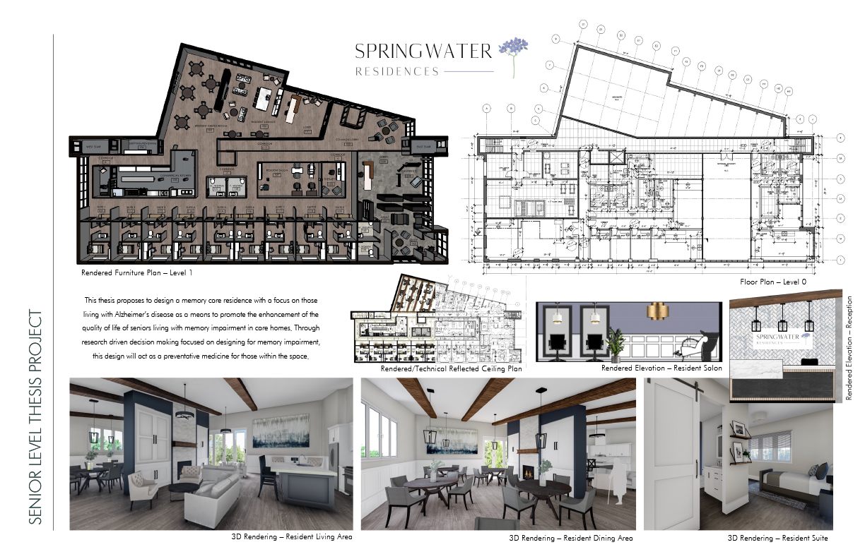 The Global Furniture Group Scholarship for Excellence in Interior Design Cassandra Haire Pg.4