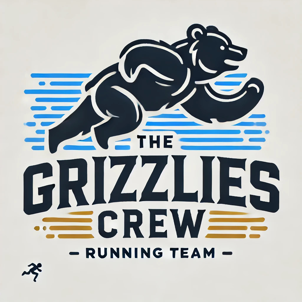 Grizzlies Crew running team logo