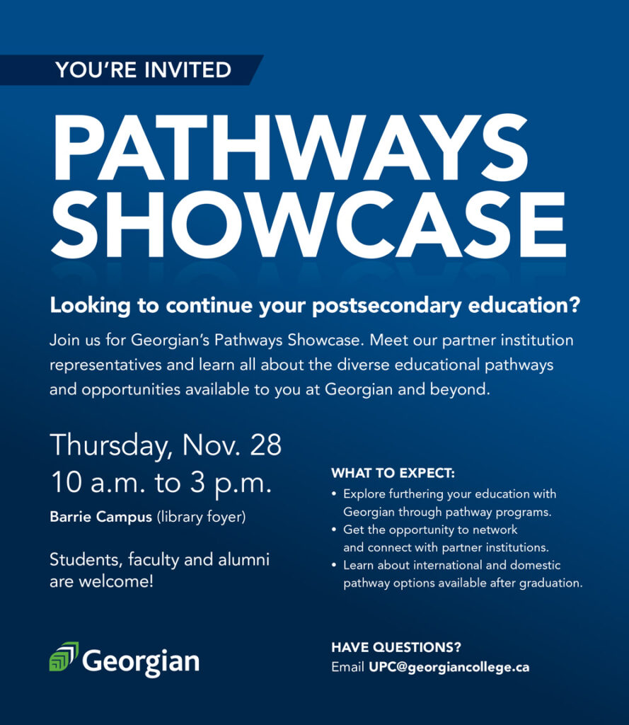 Pathways Showcase poster