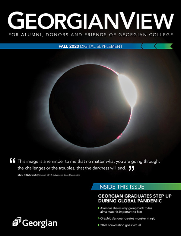 GeorgianView digital supplement, fall 2020 cover page