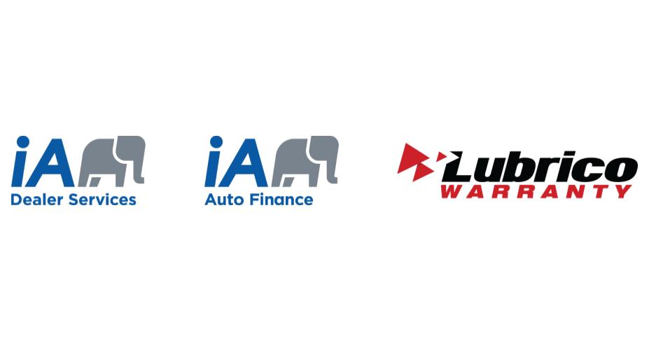 three logos with text "iA" and "Lubcrico"