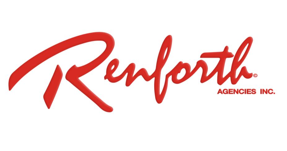 Logo of Renforth Agencies Inc in red cursive font