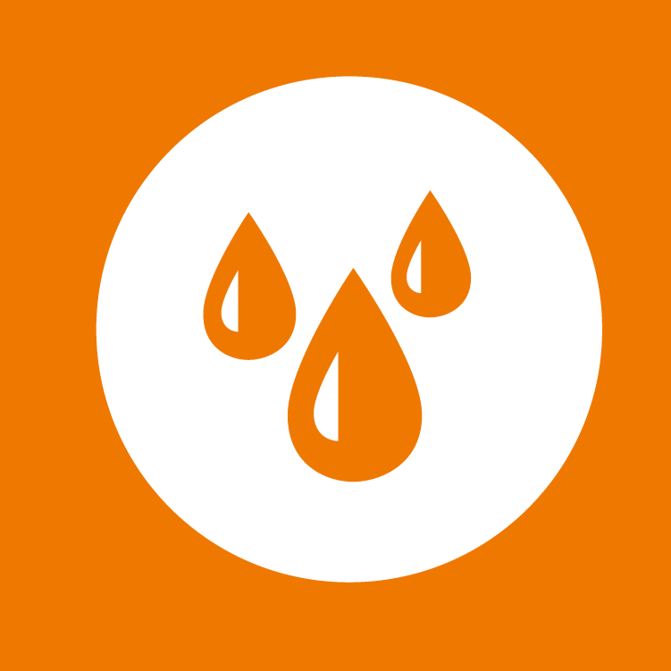 Activist changemaking pathway; icon of water droplets