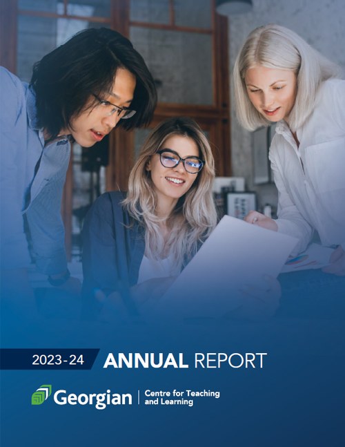 Georgian College CTL Annual Report 2023-24 cover image