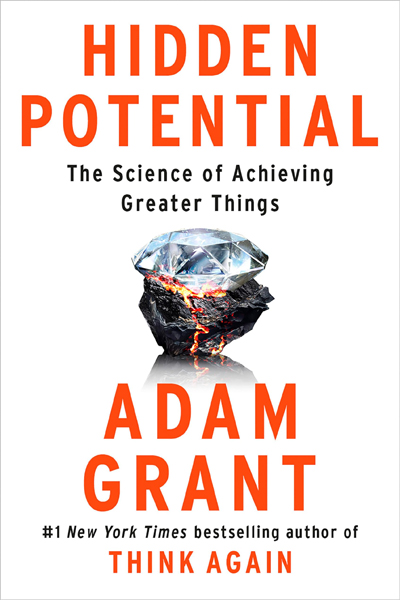 Cover image of the book Hidden Potential by Adam Grant