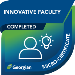 Innovative Faculty Badge Completed
