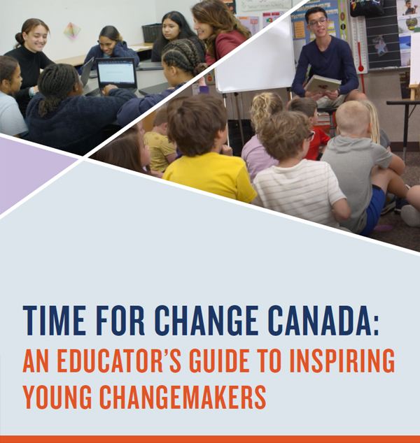 Cover page of An Educator's Guide to Inspiring Young Changemakers