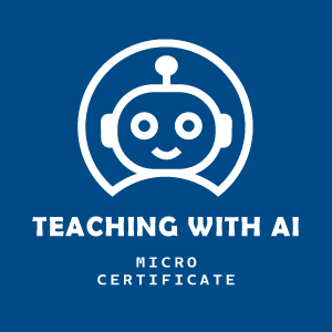 Teaching with AI Micro certificate logo