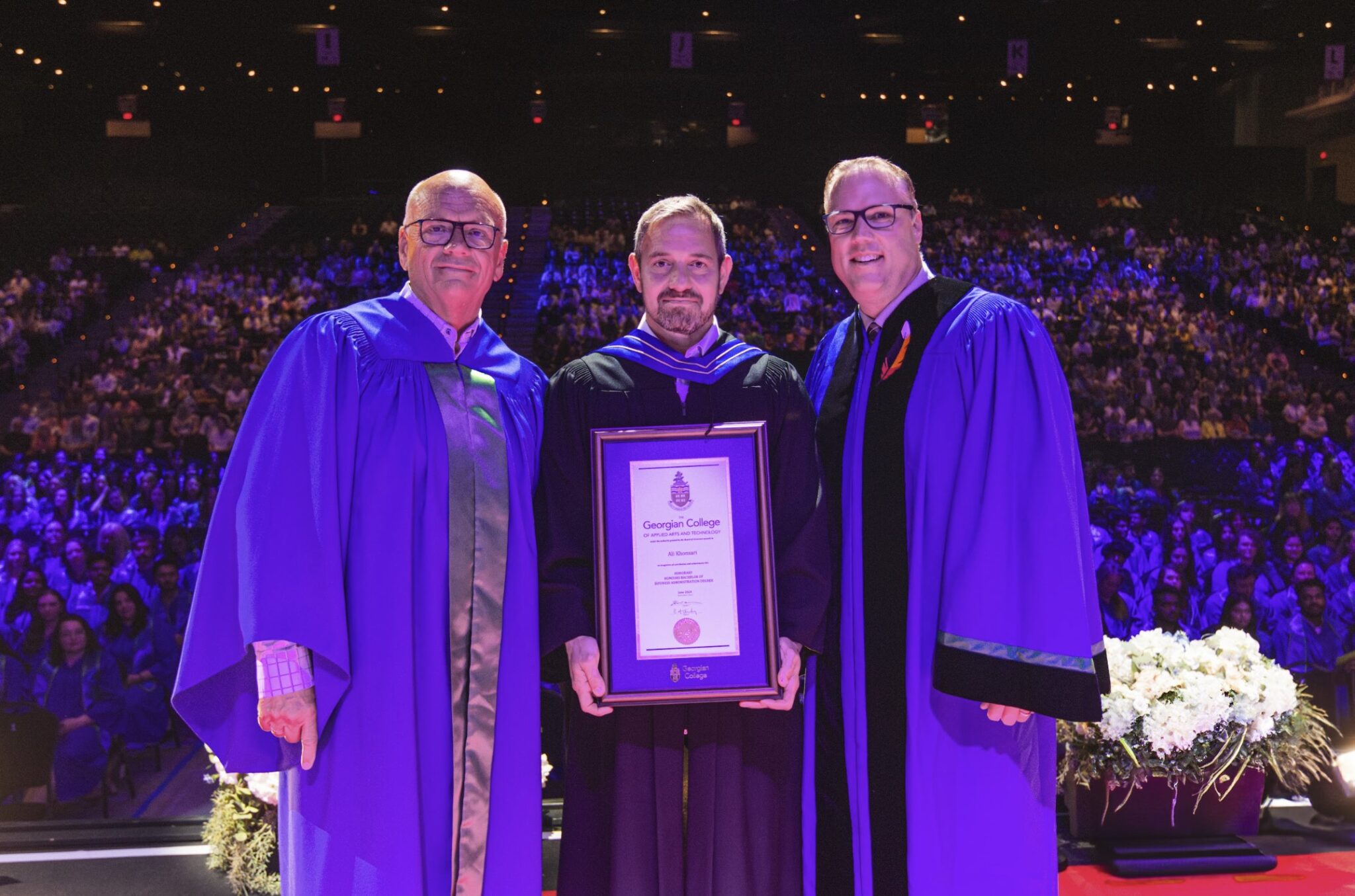 Former Georgian President and alumnus receive prestigious awards at ...