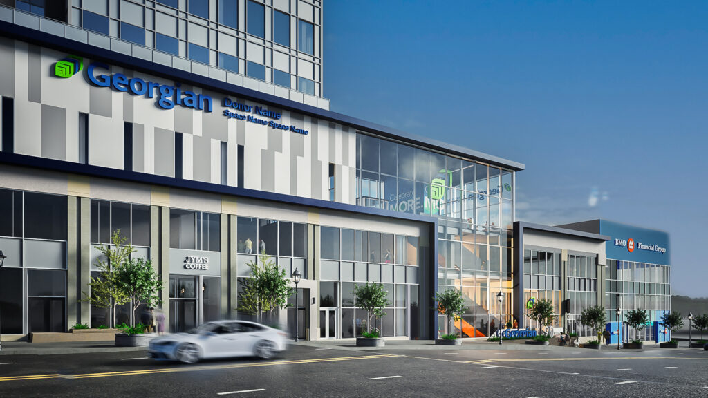 Downtown Barrie building rendering 3