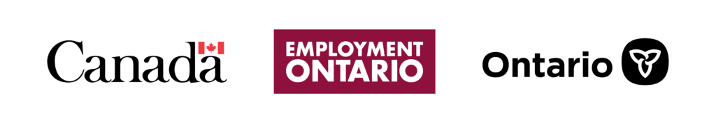 Canada-Ontario Employment Ontario tri-wordmark