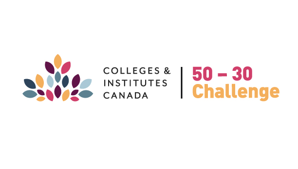 Image of Colleges & Institutes Canada logo 50 - 30 challenge