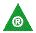 Protective Footwear green triangle