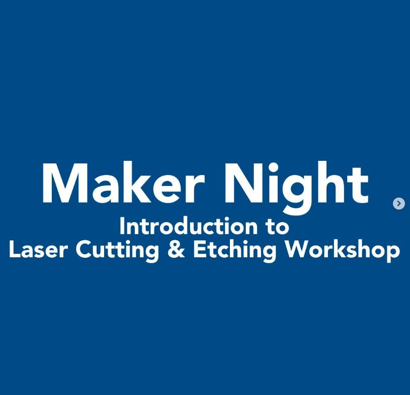 maker night poster