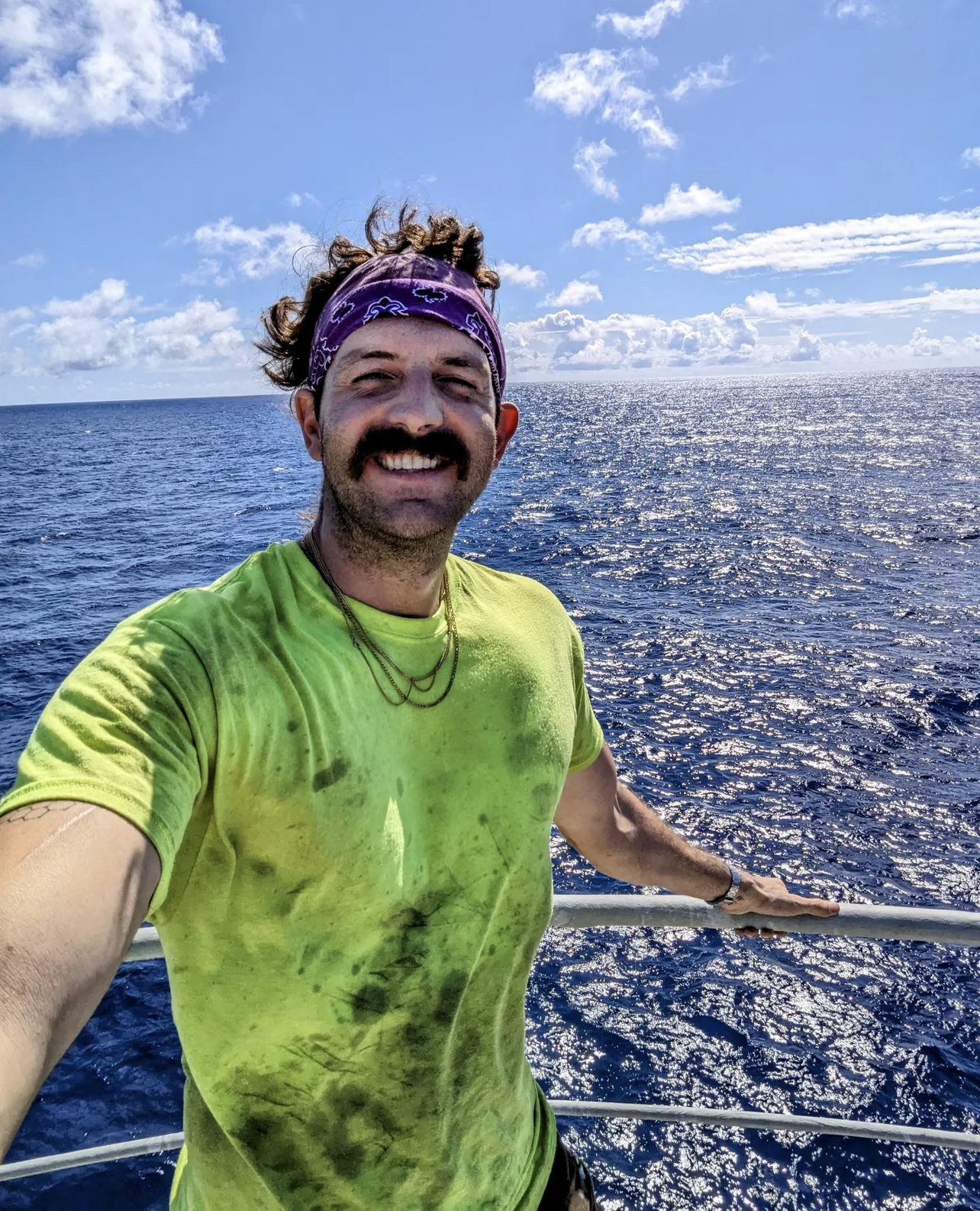 People of Marine student trades in acting, marketing for ship