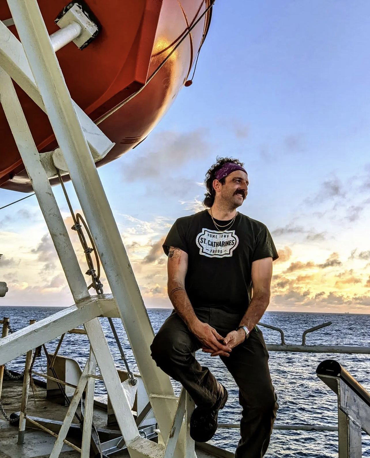 People of Marine student trades in acting, marketing for ship