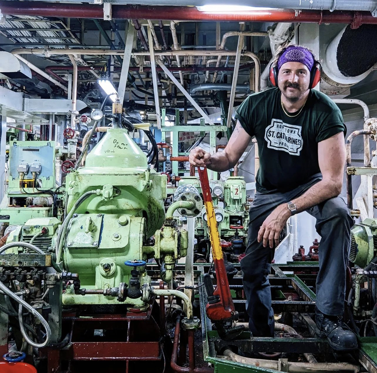 People of Marine student trades in acting, marketing for ship