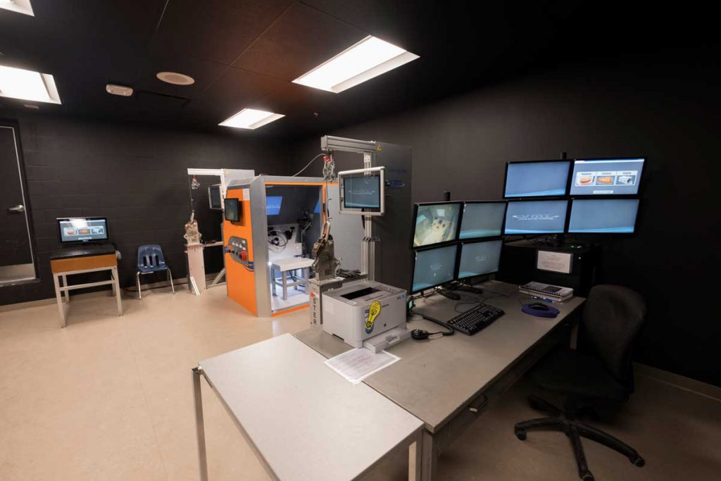 Marine studies classroom and simulation lab at Georgian's Owen Sound Campus